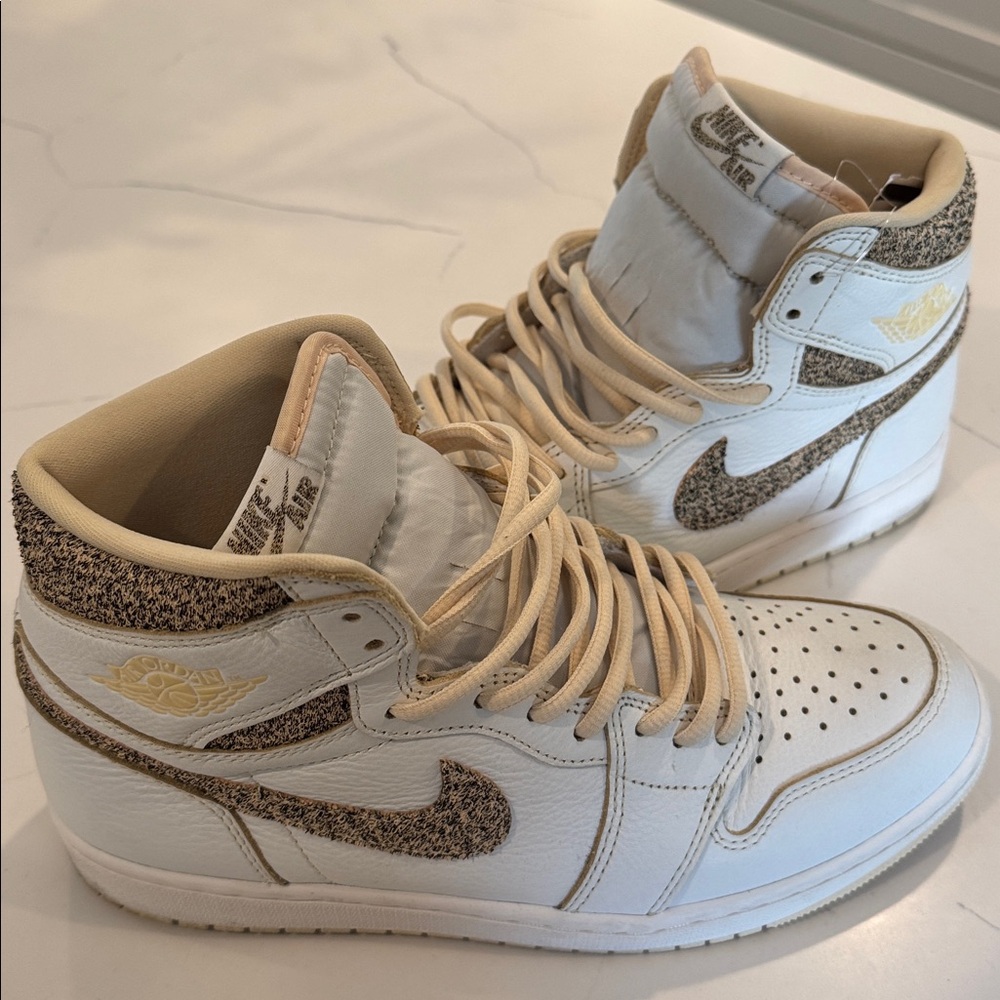 Nike Air Jordan Cork Tan High Tops